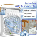 3 In 1 Mini USB Fan With Mist Water Spray